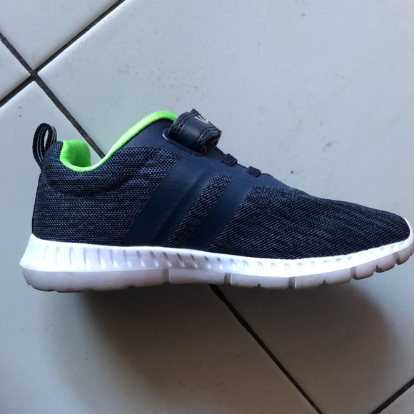 Lightly use. Nautical boys size 12 shoes. - Picture 3 of 5